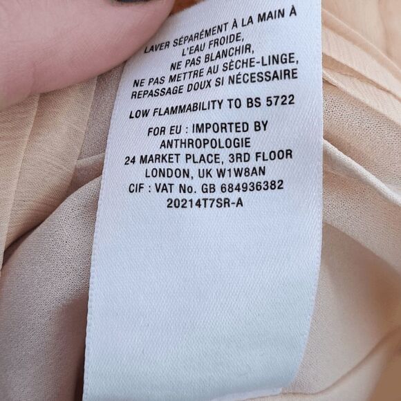 Anthropologie Maeve Leilana Ruffled Halter Top size Small - Picture 10 of 10